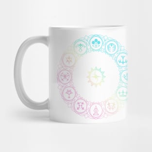 emblem symbols (pastel) Mug